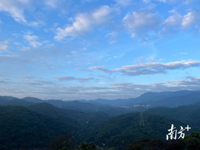 罗浮锥山地公园。  